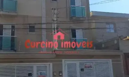 Cobertura para venda em santo andré, vila junqueira, 2 dormitórios, 2 suítes, 2 banheiros, 1 vaga