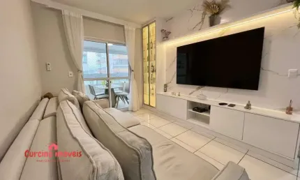 Apartamento para Venda em Praia Grande, Guilhermina, 2 dormitórios, 1 suíte, 2 banheiros, 2 vagas