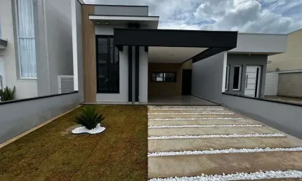 Linda Casa Térrea em Fase de Acabamento no Residencial Parque Imperial!