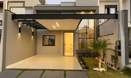 Casa em condomínio fechado à venda no Jardins do Império com 3 quartos