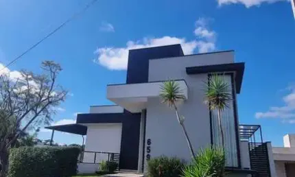 Casa em condomínio fechado com 3 quartos à venda na Rua Rubens Anganuzzi, 659, Loteamento Ilha de Capri, Salto, 105 m2 por R$ 1.495.000