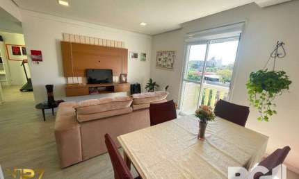 Apartamento cobertura duplex de frente e na região central de Canoas.