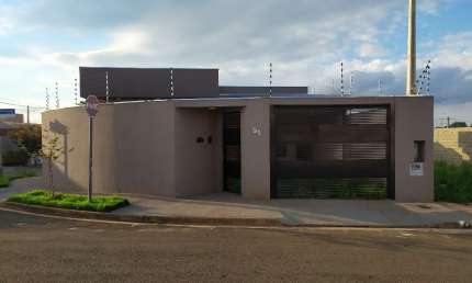 Linda casa residencial novíssima no bairro Santa Regina, na Zona Zul de Rio preto, ao lado do |Condomínio Buona Vita, próximo a Rodovia Washington Luz.