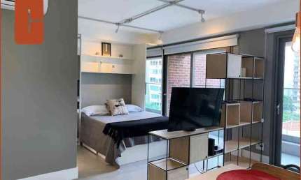 Apartamento à venda e locação 1 Quarto, 1 Suíte, 1 Vaga, 35 m², JARDIM PAULISTA, SÃO PAULO - SP