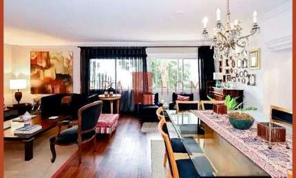 Apartamento mobiliado à venda, com 155 m², no Jardim Paulista, São Paulo, SP