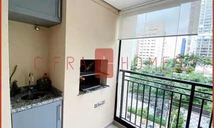 Apartamento mobiliado para locação,57 m²,moema, são paulo - sp