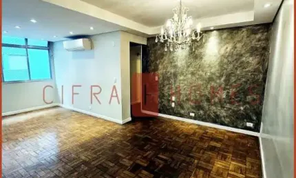 Apartamento excelente à venda, 110 m², localização maravilhosa, com 2 dormitórios (sendo 1 suíte),