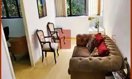 Sala comercial à venda, mobiliada, bonita e aconchegante, com 35 m², 1 vaga de garagem, no melhor d