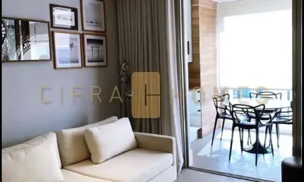 Apartamento para locação, andar alto, 1 suíte, 1 vaga, no Itaim Bibi