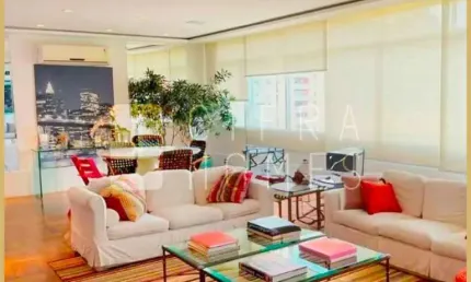 Apartamento para locação, sofisticado, 190 m², 2 vagas, no melhor do Itaim Bibi