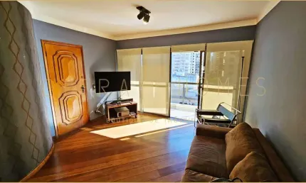Apartamento mobiliado com 3 suítes e varanda ampla em localização privilegiada no Itaim.