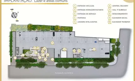 Apartamentos à venda com lançamento previsto para 2026, com unidades disponíves de 198m²e 426m². ex