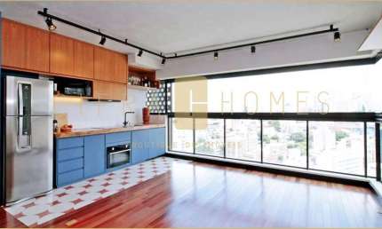 Apartamento disponível para Locação, equipado com 1 Dormitório, Varanda e Lazer Completo no Coração