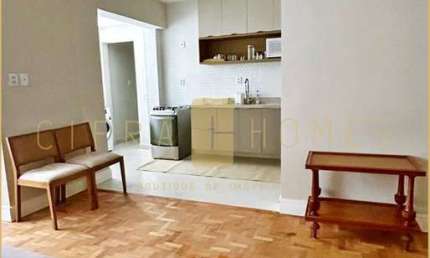 Apartamento Mobiliado com 70m², 1 Quarto com Closet, Reformado, Ar-Condicionado no melhor do Jardin