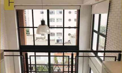 Apartamento para locacao ou venda, 1 Suíte, 2 Vagas, 75M², na melhor rua de São Paulo