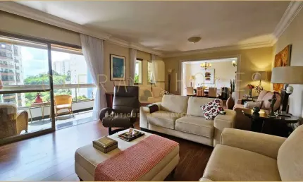 Apartamento com 3 suítes à venda com ampla sacada, salas de estar, jantar e almoço e lazer completo