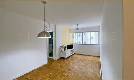 Apartamento para locação, com 75m², 2 quartos e excelente condomínio no Jardim Paulista