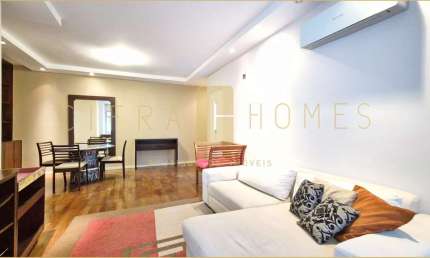 Apartamento para locação ou venda, com 98m² no Jardins com 2 dorms, perto do Metrô e Av. Paulista.