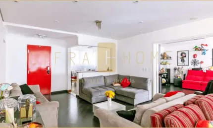 Amplo apartamento a venda em higienópolis, com 228m², 4 dorms e 1 suíte,  próximo à praça buenos ai