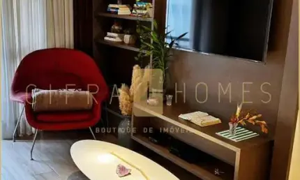 Apartamento para locação, 45m², com 1 dormitório, 1 vaga de garagem, próximo à Paulista e Oscar Fre