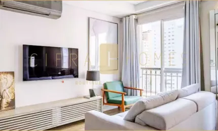 Studio à venda, com 36 m², mobiliado, 1 vaga, no melhor do Jardim América