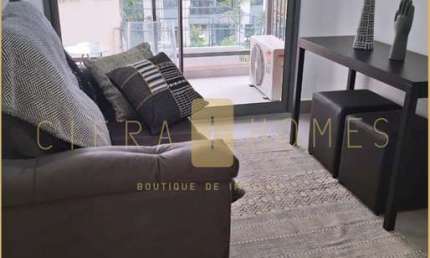 Lindo apartamento mobiliado, para locação, com 40m² de área total e excelente localização, em condo