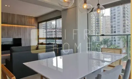 Apartamento para venda, mobiliado, 2 quartos (1 suíte), 1 vaga, no Jd. América