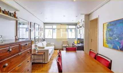 Apartamento à venda, com 65 m², 2 quartos, 1 vaga, no melhor do Jardim Paulista