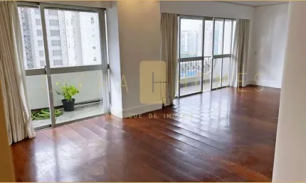 Apartamento para locação, iluminado, 200 m², 3 suítes, 3 vagas, melhor de Moema