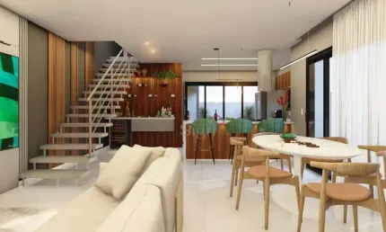 Casa Geminada com 3 quartos, sendo 3 suítes em Florianópolis - SC