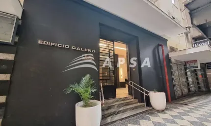 Excelente conjunto comercial no centro rio, total de 102m², moderno, com recepção, banheiro social e
