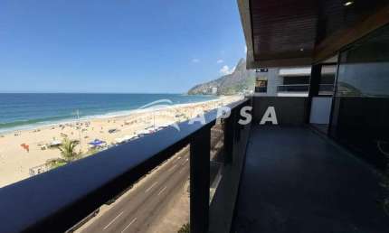 LEBLON - DELFIM MOREIRA - EXUBERANTE APARTAMENTO COM 260M² COMPOSTO DE; AMPLA SALA EM TÁBUA CORRIDA,