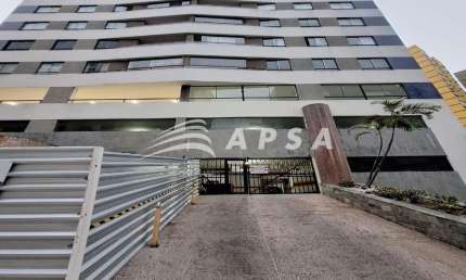 ÓTIMA OPORTUNIDADE NA PITUBA. CONDOMÍNIO ROSSINI. APARTAMENTO MOBILIADO, COM VISTA PARCIAL PARA O MA