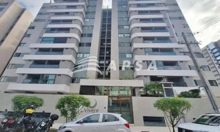 APARTAMENTO 3 QUARTOS NA JATIÚCA, SENDO 2 SUÍTES E 1 REVERSÍVEL. SALA AMPLA PARA DOIS AMBIENTES (EST