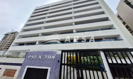 QUARTO E SALA MOBILIADO COM VARANDA, A APENAS 01 QUADRA DA ORLA DE PONTA VERDE, EM ANDAR ALTO, COM E