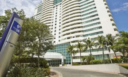 Lindo flat de 35m² no mediterrâneo barra, perfeito para quem busca praticidade e conforto. totalment