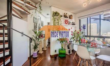VENDE/LOCAÇÃO - COBERTURA DUPLÉX - 2 DORMS. 1 SUÍTE 2VAGAS - MORUMBI