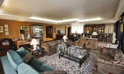 Apartamento com 3 dormitórios à venda, 425 m² por r$ 3.750.000,00 - cabral - curitiba/pr