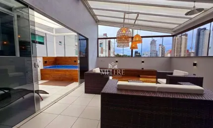 COBERTURA MARAVILHOSA PERFEITA NO CHAMPAGNAT COM PISCINA AQUECIDA r$ 1.350.000,00
