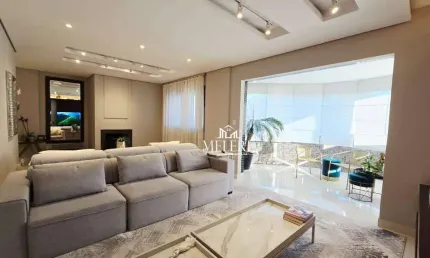 Apartamento com 4 dormitórios à venda, 200 m² por R$ 1.750.000 - Mossunguê - Curitiba/PR