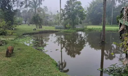 Chácara c/ área gourmet e lago em taiaçupeba-mogi das cruzes