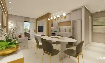 Apartamento com 2 quartos à venda na Gregório Philippi, 1, Barreiros, São José por R$ 827.080