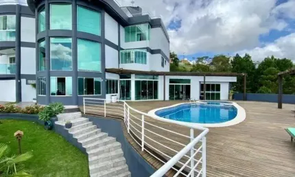 Casa em condomínio fechado com 5 quartos à venda na Ruas Das Acácias, 68, Bosque das Mansões, São José por R$ 7.500.000