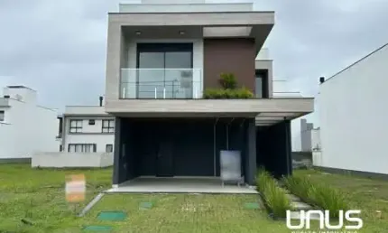 Casa em condomínio fechado com 3 quartos à venda na Avenida Wilson Cartilo Branco, 225, Beira Rio, Biguaçu por R$ 1.295.000