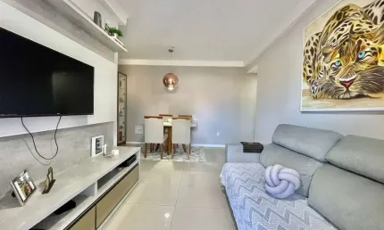 Apartamento com 2 quartos à venda na Rua Francisco Pedro Machado, 555, Barreiros, São José por R$ 640.000
