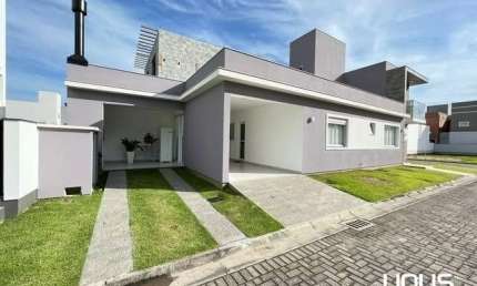 Casa em condomínio fechado com 2 quartos à venda na Avenida Wilson Castelo Branco, 376, Deltaville, Biguaçu por R$ 875.000