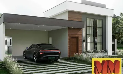 Linda Casa Linear no Condomínio Terras Alphaville Cabo Frio-RJ