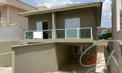 Casa Sobrado Novo, 119 m2, 3 dormitórios, Jardim Rio das Pedras, Cotia