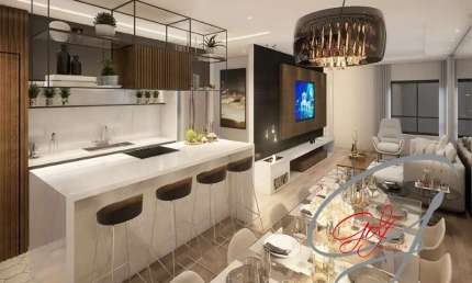 BELISSIMO APARTAMENTO 4 DORMITÓRIOS 3 SUÍTES - SALA AMPLIADA -CONDOMINIO GARDEN SÃO FRANCISCO