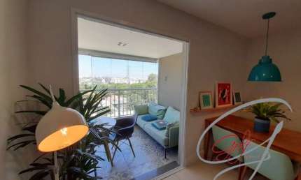 Venda de Apartamento de 2 Quartos na Vila São Francisco - São Paulo-SP: 1 Suíte, 1 Sala, 2 Banheiros, 2 Vagas - 72m².